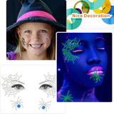 Noctilucent Face Jewels Temporary Tattoo-Luminous Face Gems